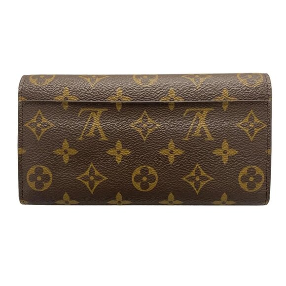 LOUIS VUITTON Portefeuille Sara Rose Ballerine Monogram Long Wallet 306-090125 - Picture 1 of 9